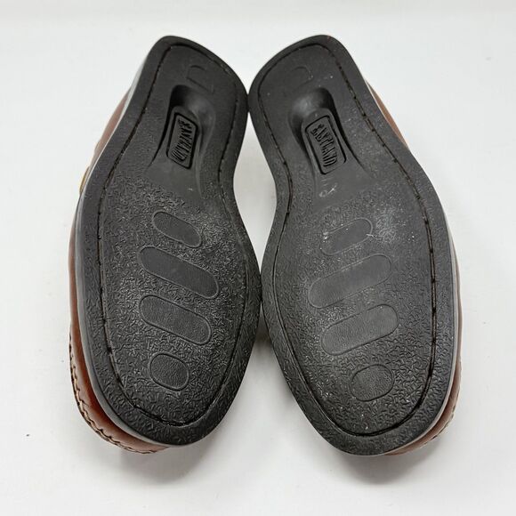 Eastland Yarmouth Camp Moc Shoes Loafers Mens 9.5 W Wide Brown Leather Slip On main image 7